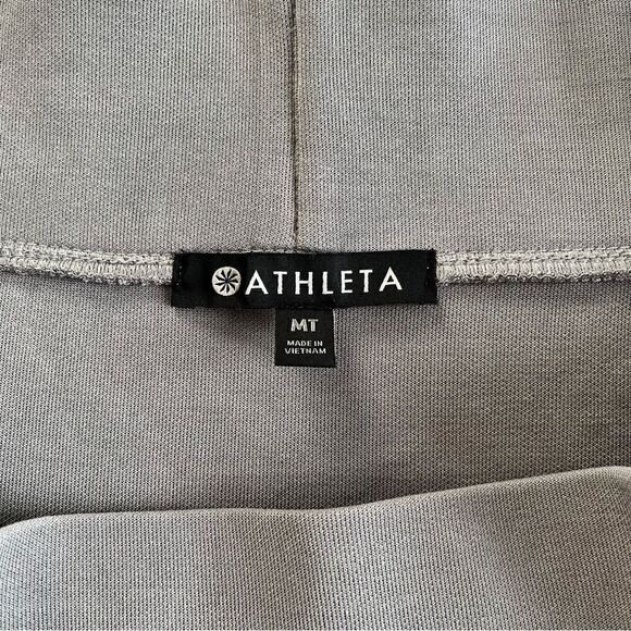 Athleta Serenity Skirt Grey Silver Size Medium TALL Sustainable Lenzing Modal - Picture 6 of 10